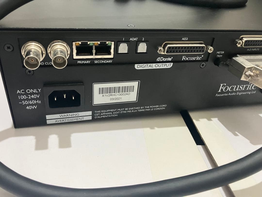 Focusrite ISA828mkⅡ デジタルオプション付き マイクプリアンプ