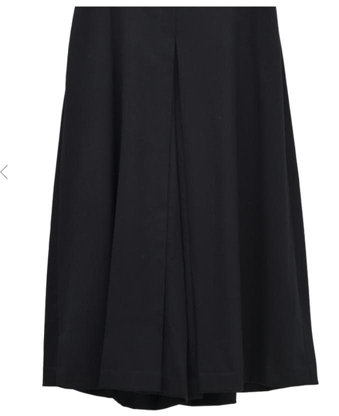 新品 ★半額★1er プルミエ アロンディスモン ウールサテンキュロットパンツ