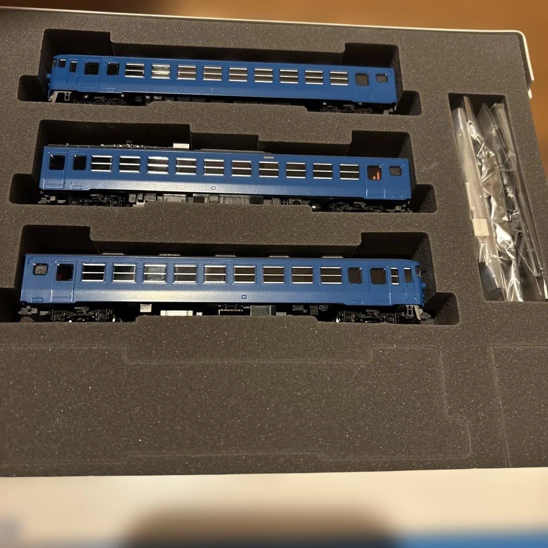値下げ。新品未使用。92552 TOMIX JR 475系電車 3両セット