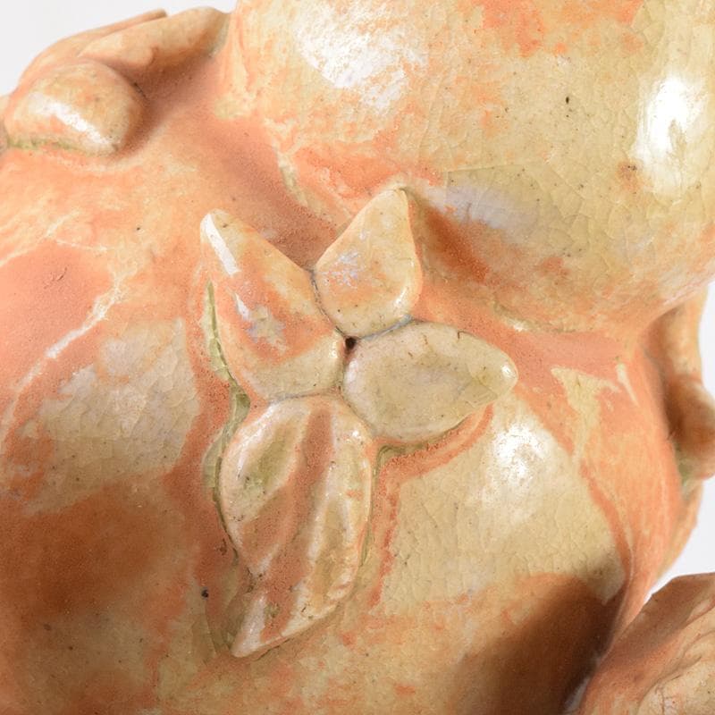 中国 自然釉 人物四耳壷 V R7644 - winetouritalia.com