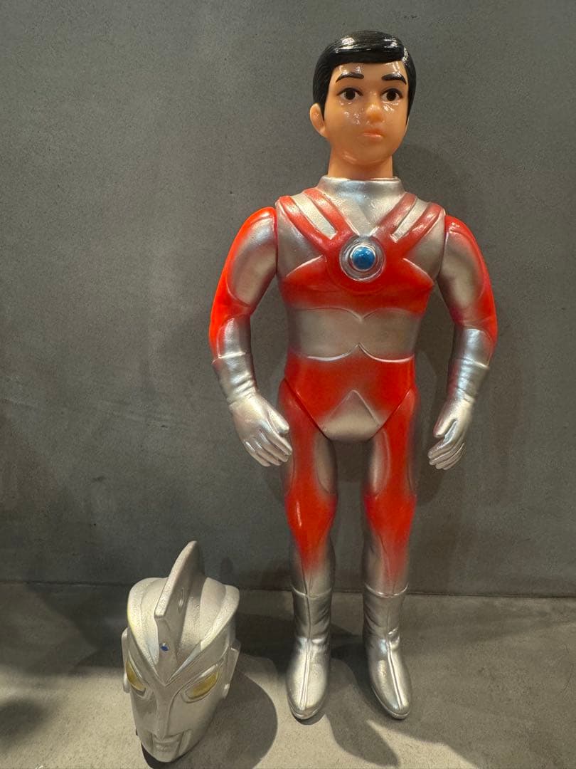 ブルマァクの怪獣シリーズ マスク取れ ウルトラマンA