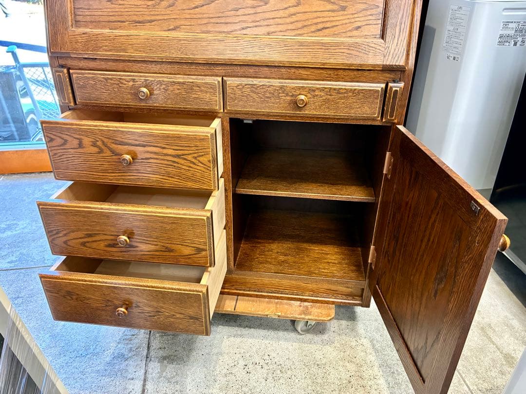 カントリーハウス ライティングビューロー 三越家具 ブルージュ 英国