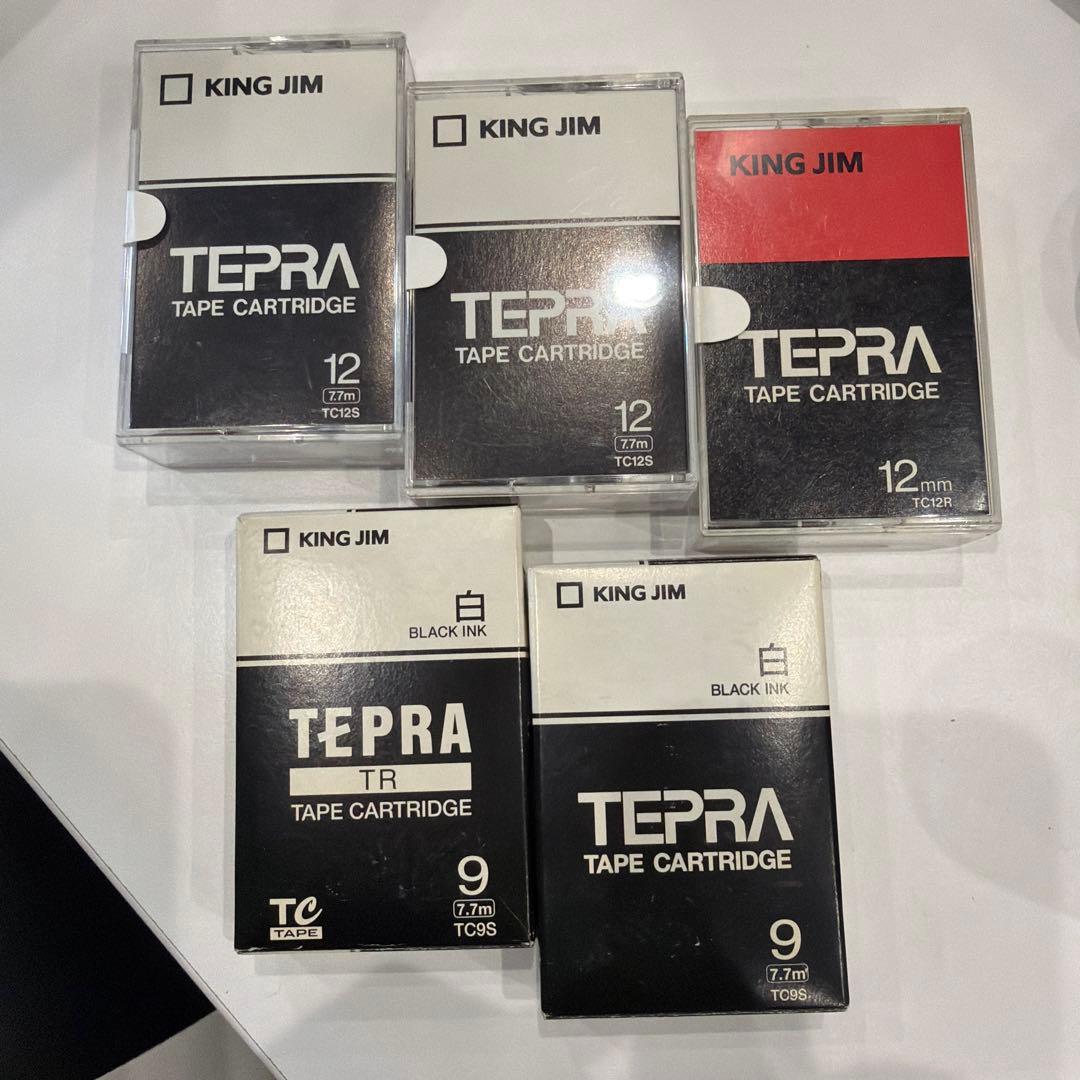 TEPRA テープカートリッジ TC12S TC9S TC12R - メルカリ