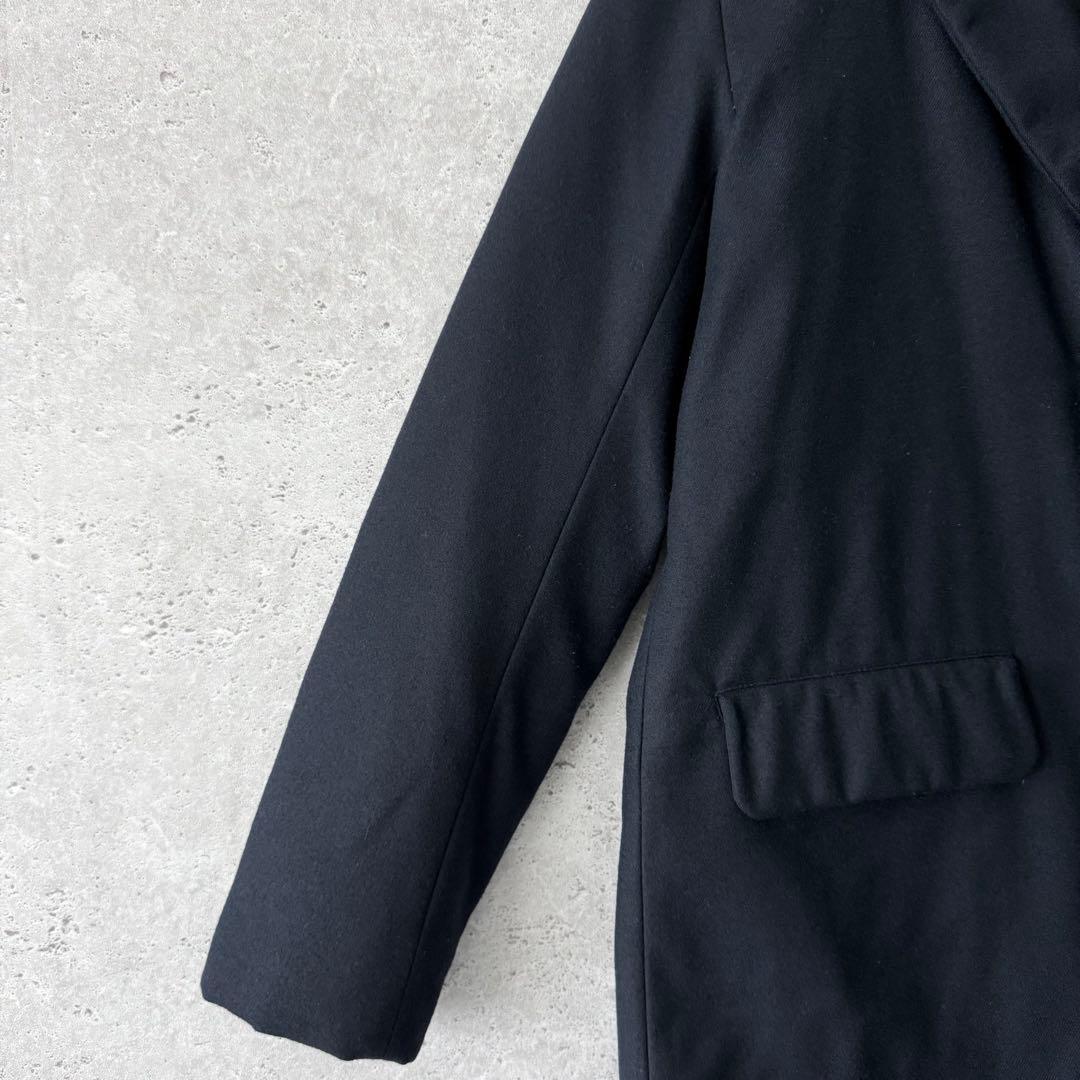 Theory luxe メルトンウール ダウン チェスターコート 40 ネイビー