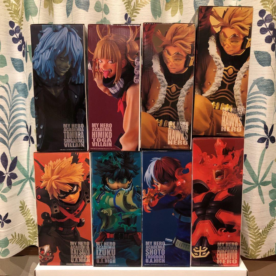 僕のヒーローアカデミア一番くじ緑谷轟爆豪エンデヴァーホークストガヒミコフィギュア