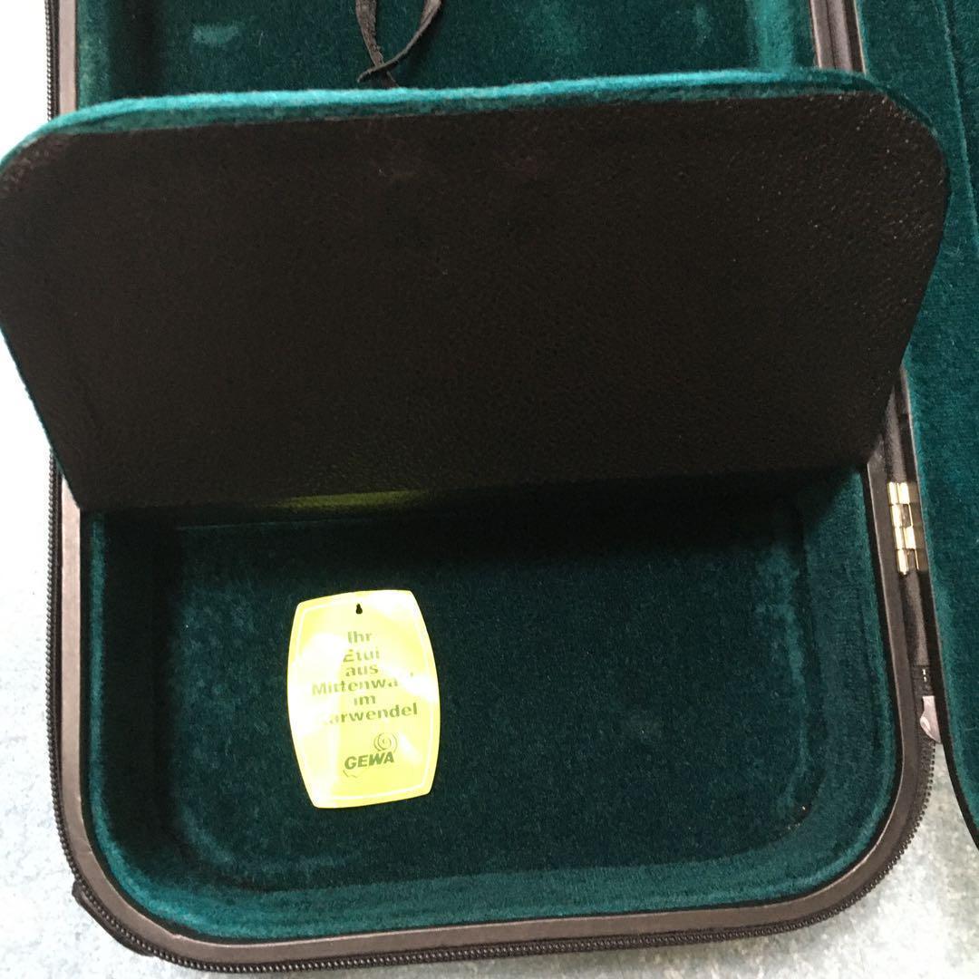 GEWA 角形 ヴァイオリン バイオリンケース 湿度計 ドイツ製 4/4用