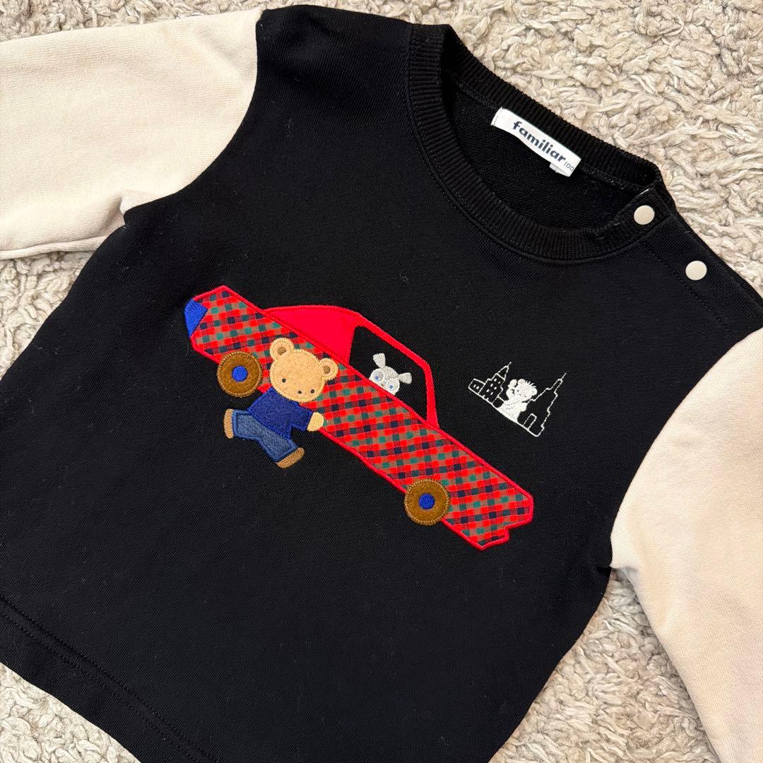 familiar 100cm 新作 男の子トレーナー