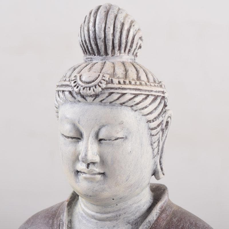 仏教美術 樹脂製 観音菩薩像 仏像 置物 V 8378