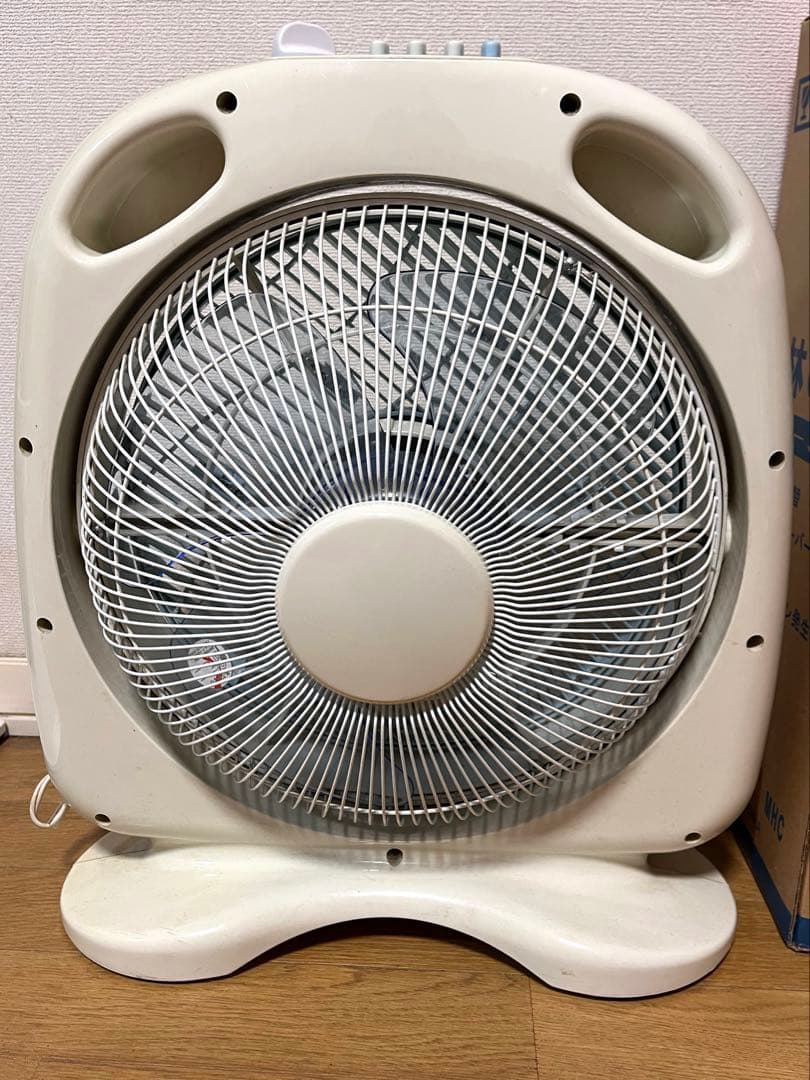 新林の滝 マイナスイオン発生 扇風機 NW-38 取扱説明書・外箱あり