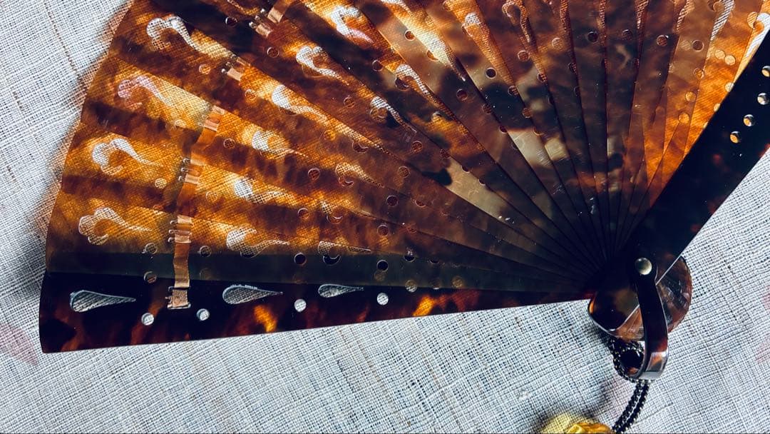 値下げ 坂本べっ甲店 長崎べっ甲 扇子 - メルカリ