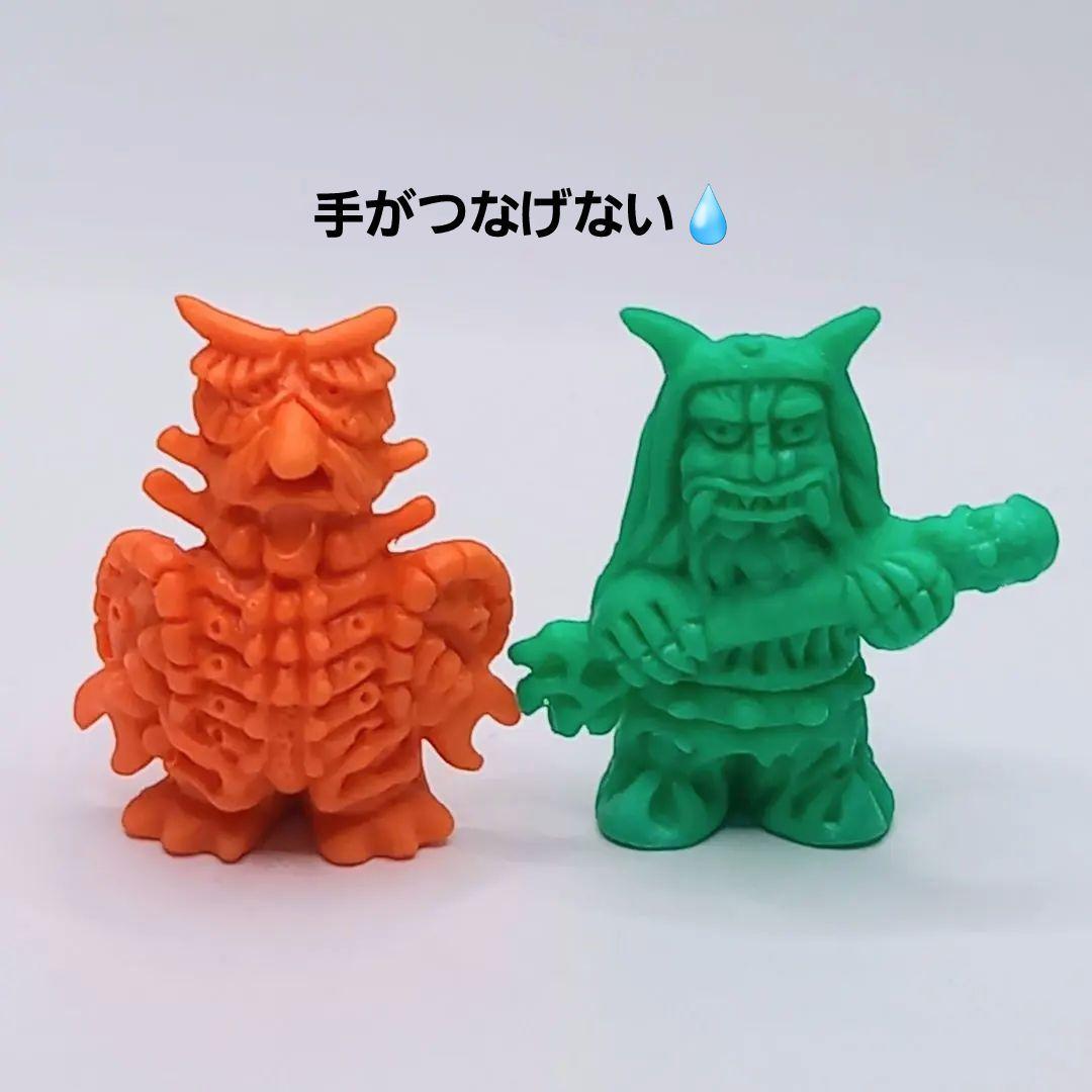 ムルロア オニバンバ 】2体 ウルトラ 怪獣 消しゴム 特撮 当時もの