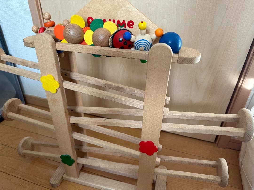 プレイミー PlayMeToys スロープトイ フラワーガーデン コロコロ タワー