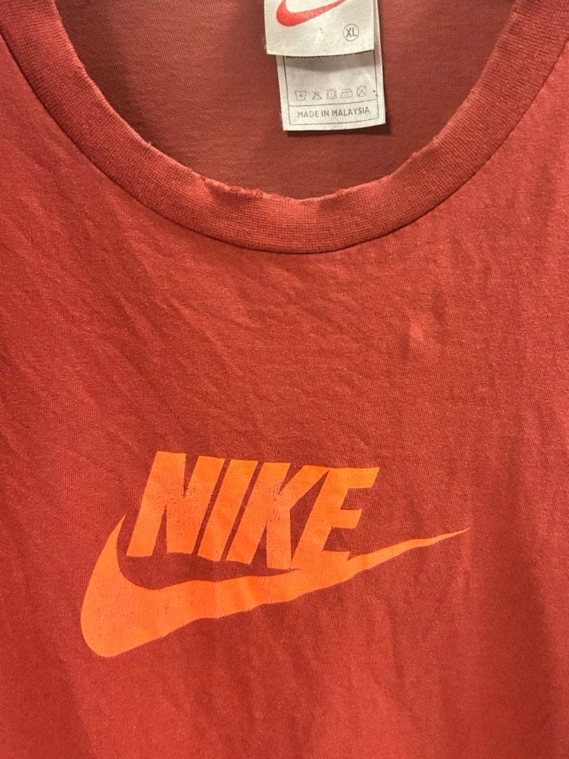 ナイキ 半袖Tシャツ90s Nike XLオールドナイキ 白タグ 銀タグ - メルカリ