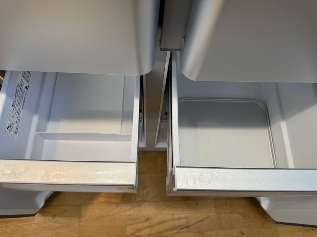 F086 AQUA ４ドア　冷蔵庫　フレンチドア　420L 2021年製