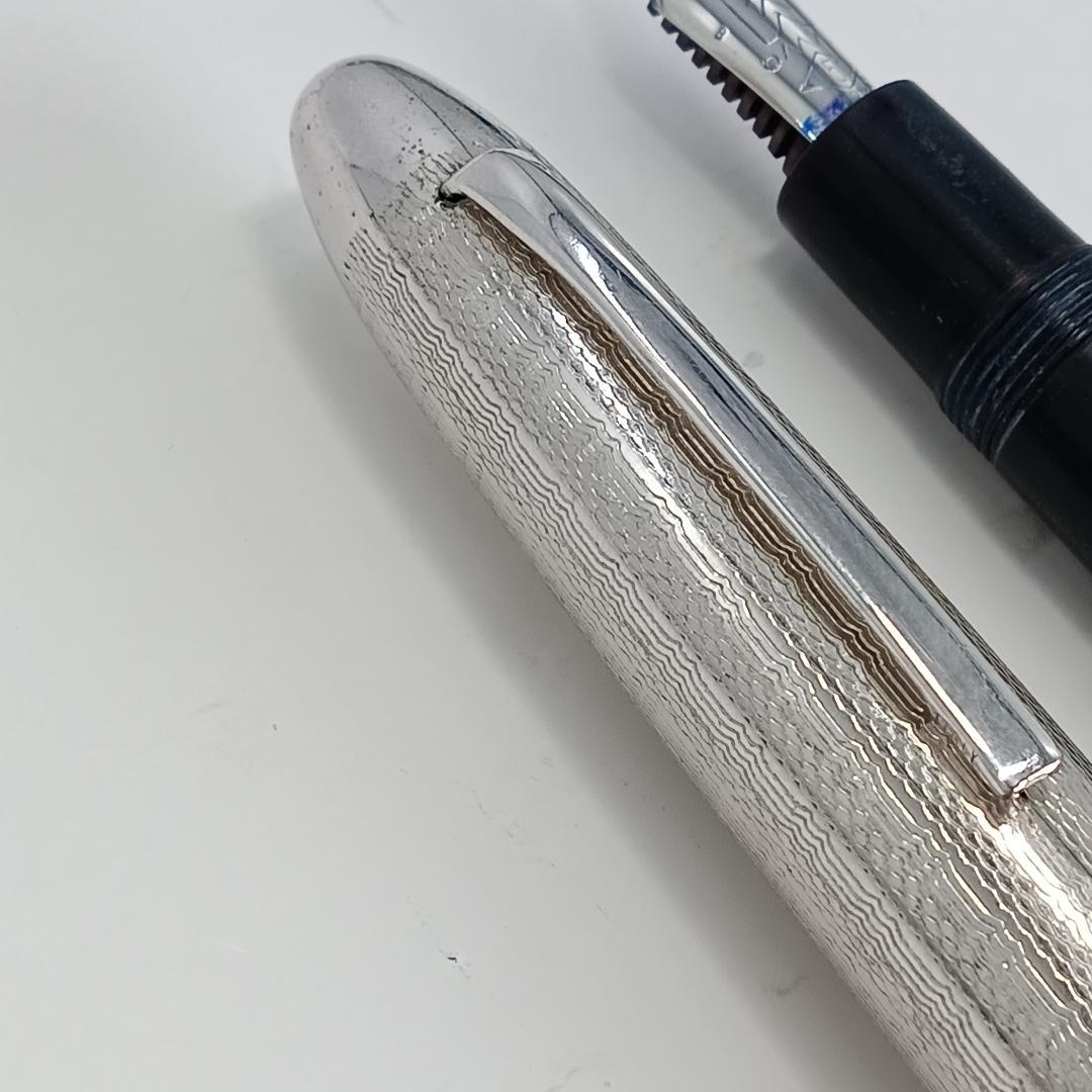 OMAS オマス 万年筆 18K イタリア S2001 ブラック×シルバー