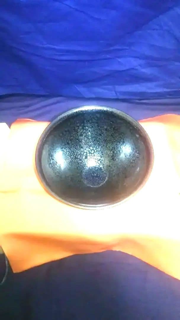 天目茶碗、油滴、桶谷定一作