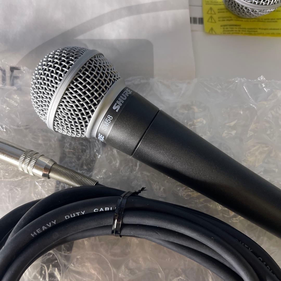 『SHURE 美品』SM58 ダイナミックマイク