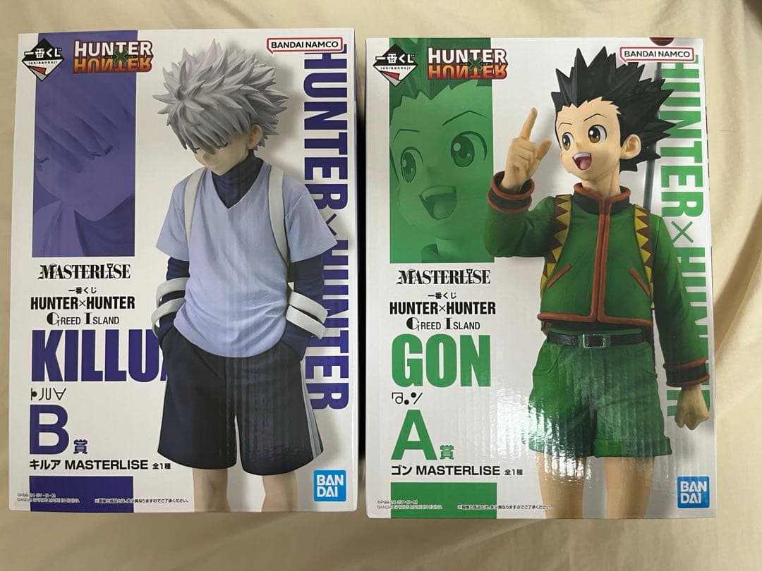 一番くじ HUNTER×HUNTER A賞 ゴン B賞 キルア おまけ付き