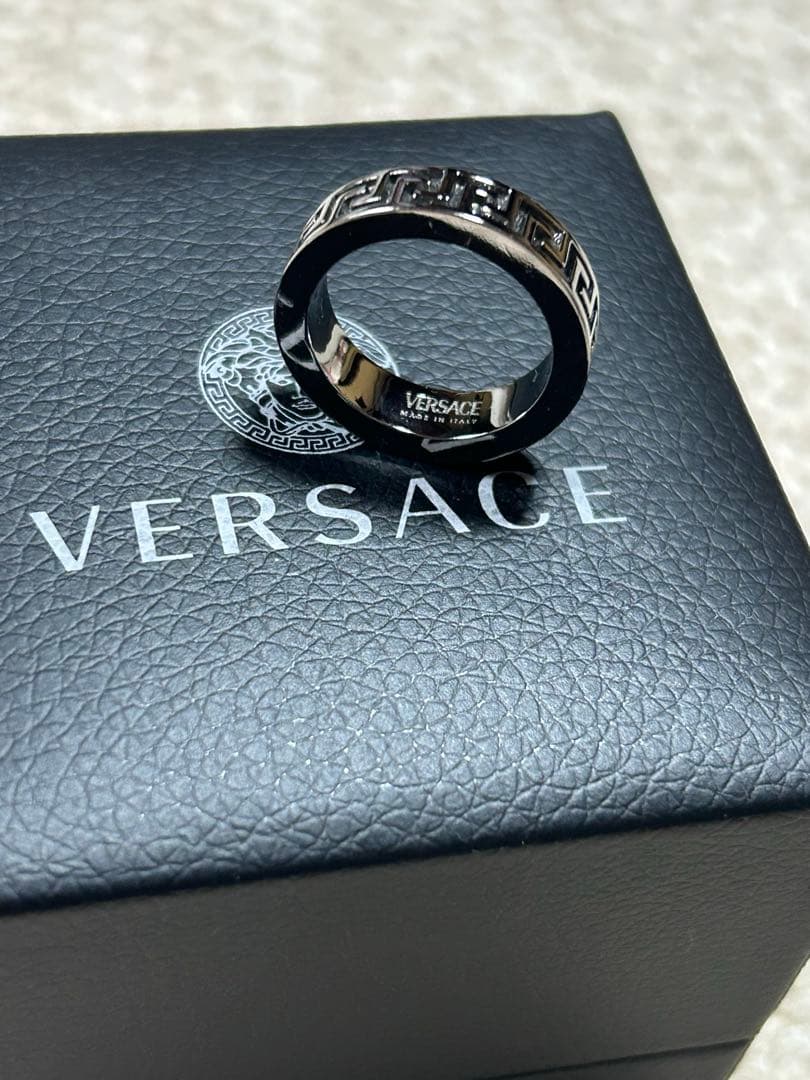 【正規品】VERSACE シルバーリング 17号