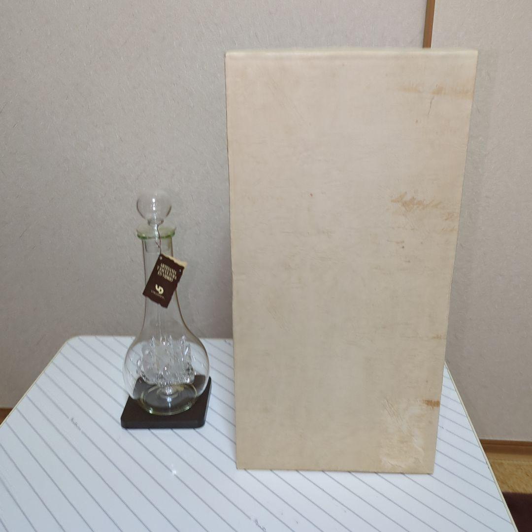スペイン製 ボトルシップ デキャンタ （帆船）箱付き