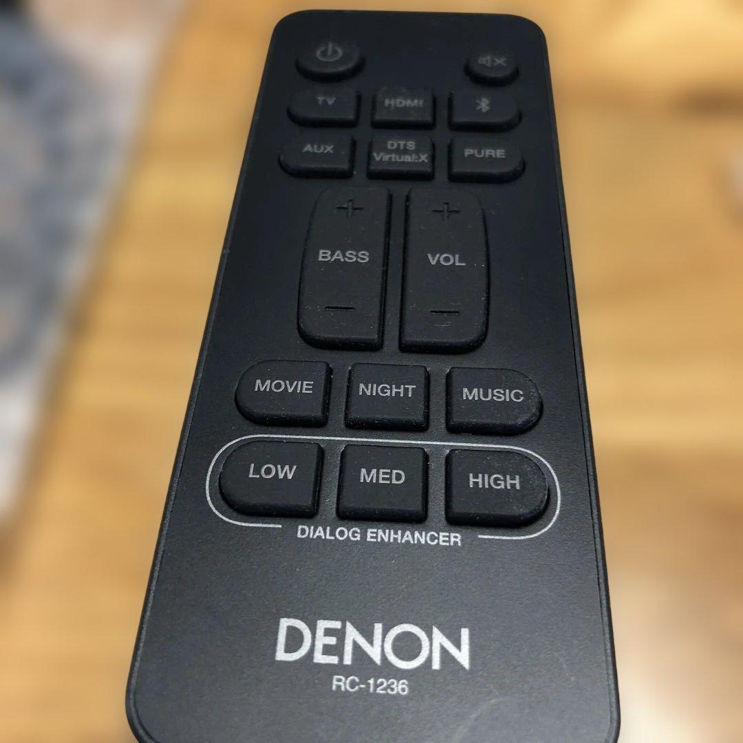 黒*つ様 DENON DHT-S216 サウンドバー 本体