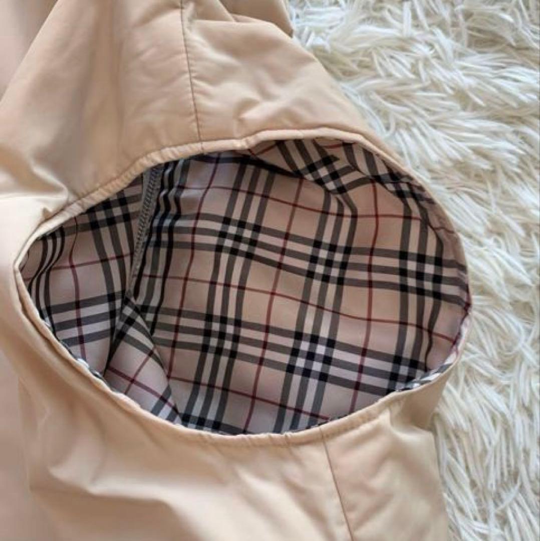【L】美品 BURBERRY GOLF ノバチェック　フード付きベスト ゴルフ