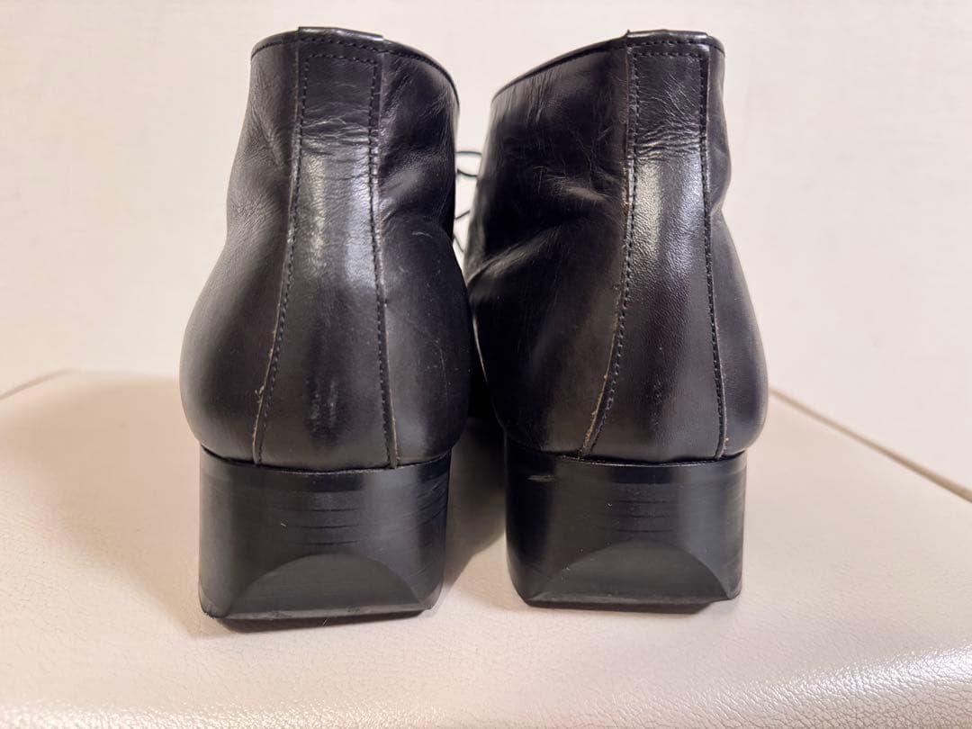 【美品】フープディドゥ ポインテッドトゥ シューズ 27㎝ ブラック