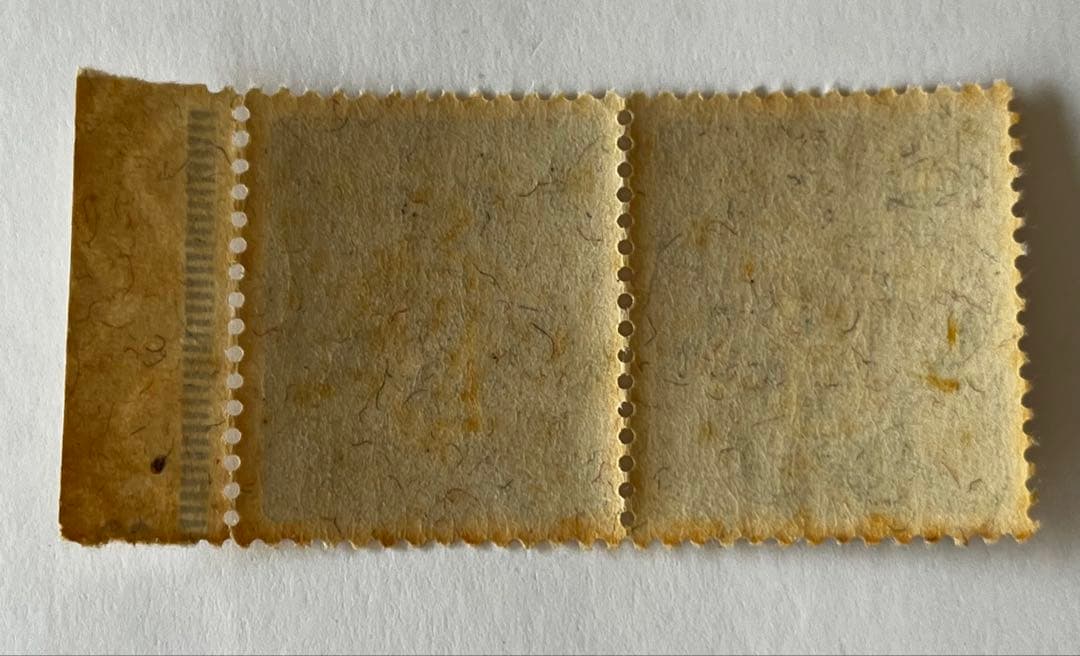 貴重極美品ミミ付き】飛行郵便試行記念切手 - メルカリ