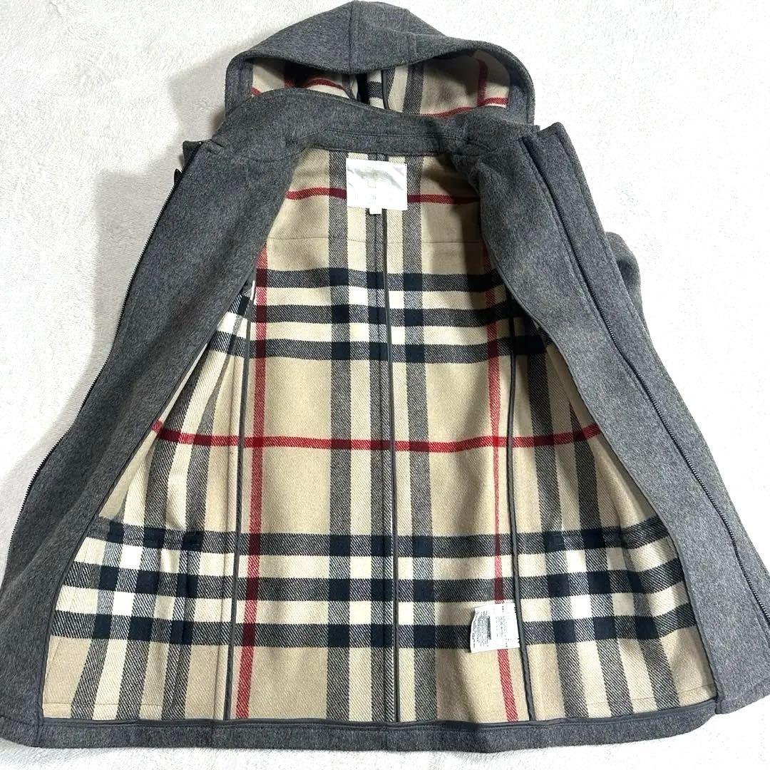 BURBERRY バーバリーダッフルコート ノバチェック キッズ 140 10Y
