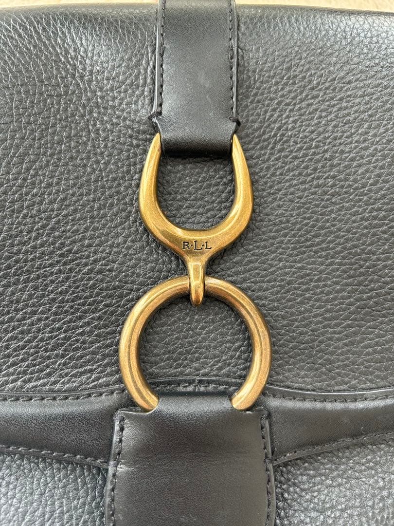 ラルフローレン　レザー ショルダーバッグ