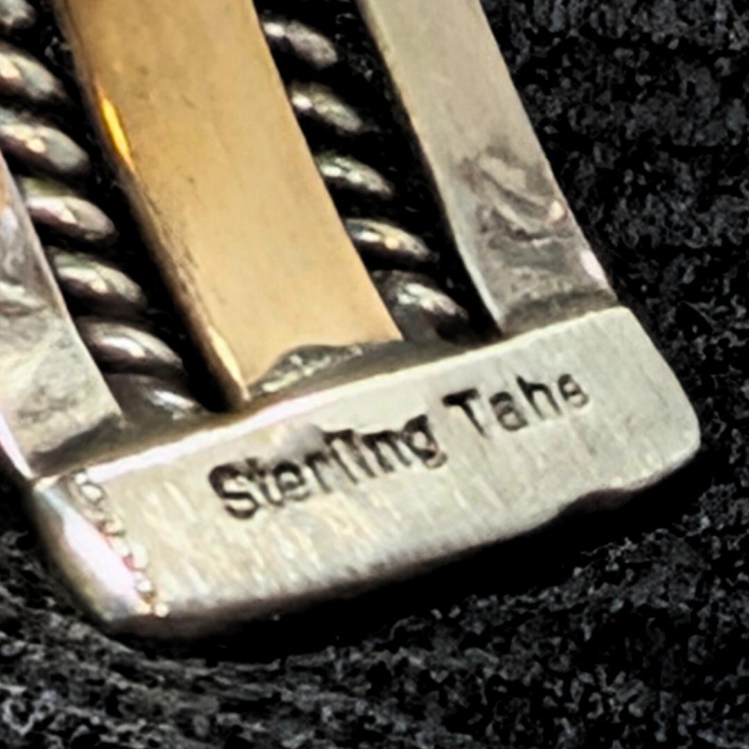 【極美品】Navajo Tahe バングル／12K GF×SV925／即日発送