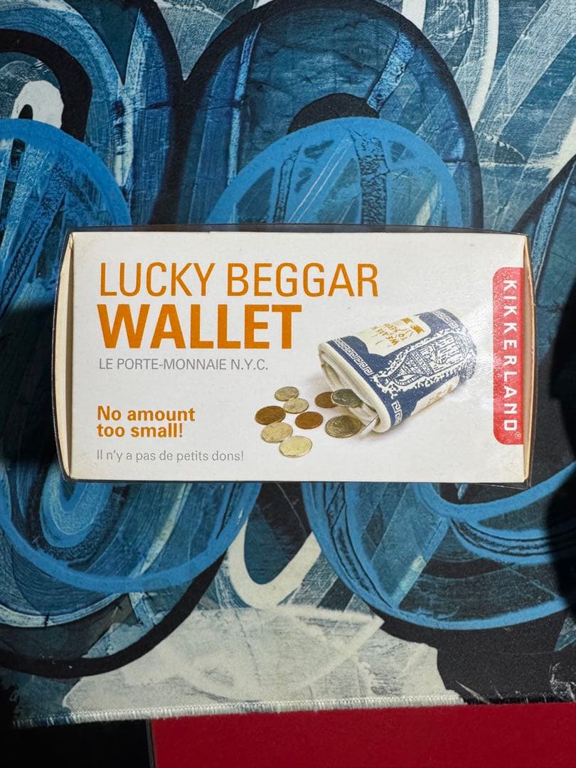 財布・ケース・小物入れ KIKKERLAND lucky beggar wallet