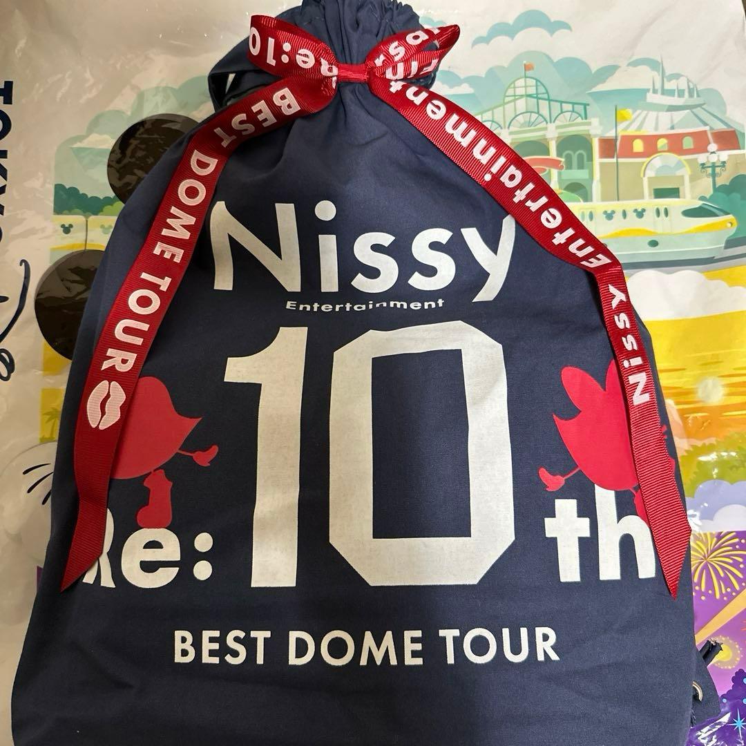 Nissy 東京ドームVIPシート特典グッズ銀テープ他