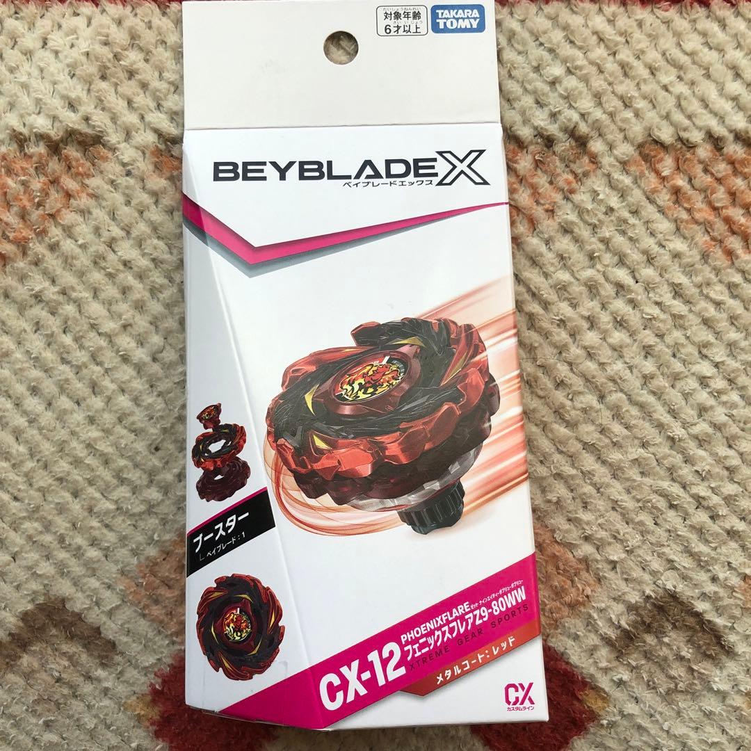 ベイブレード CX-12 フェニックスフレア Z9-80WW メタルコートレッド