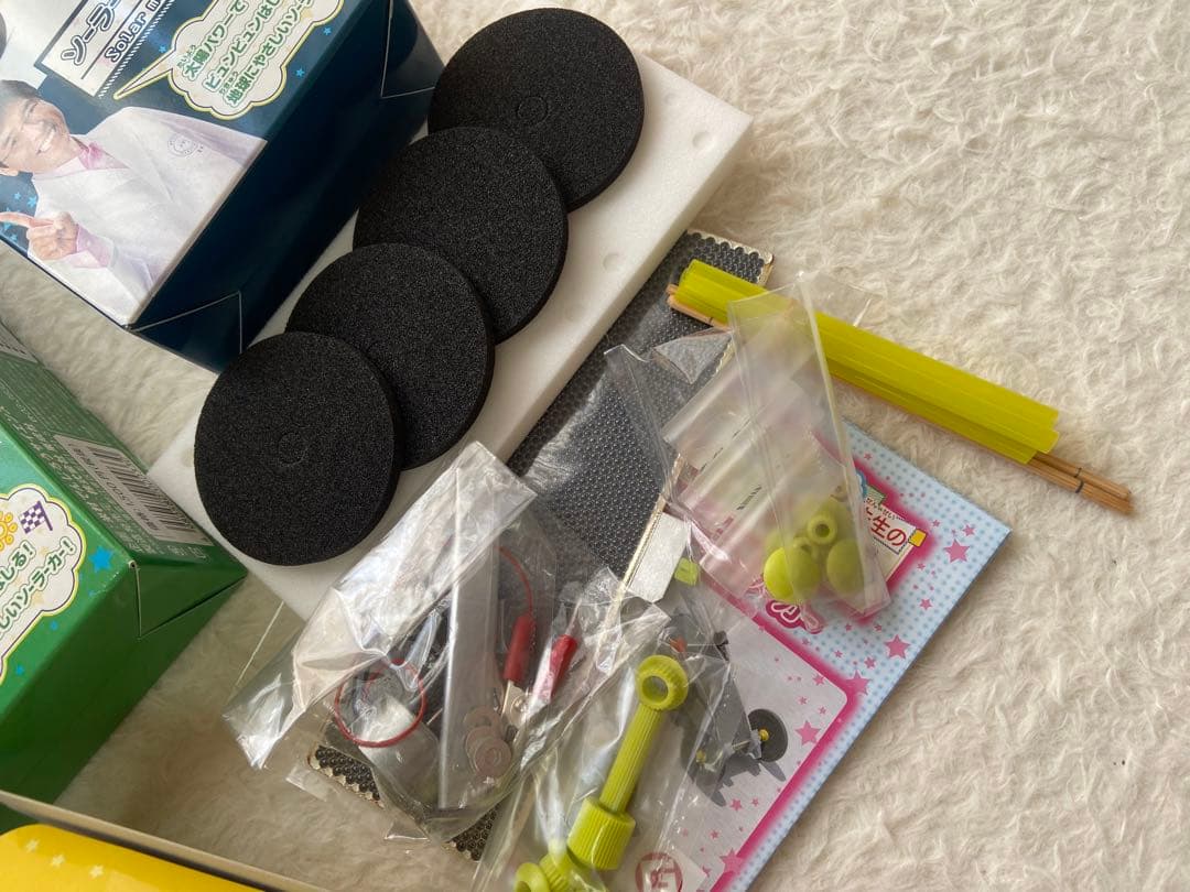 新品未使用】でんじろう先生 サイエンスキット ソーラーモーターカー 5