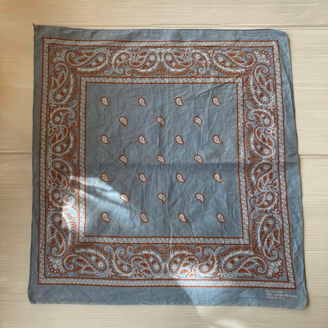 h*u様 まとめ売り 10枚 vintage ビンテージ バンダナ USA