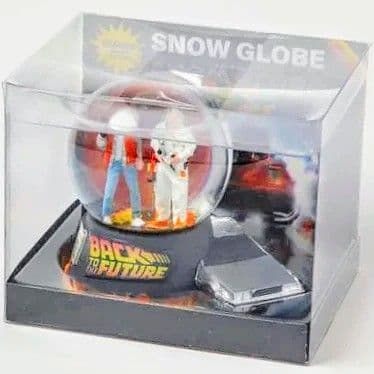 希少 バックトゥザフューチャー スノードーム デロリアン 40周年 ホバーボード
