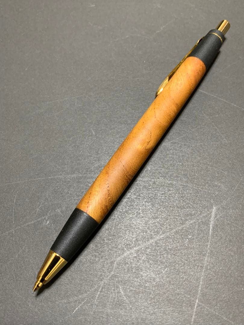 野原工芸 シャーペン 欅 旧固定金具 本物 野原工芸 シャーペン 欅 旧