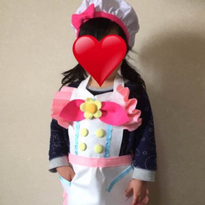 2200円！キラキラプリキュアアラモード キラキラパティスリーエプロン
