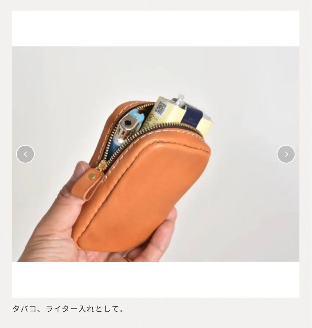 ヘルツ HERZ レザーポーチ タバコ・コンデジケース gr3 gr4