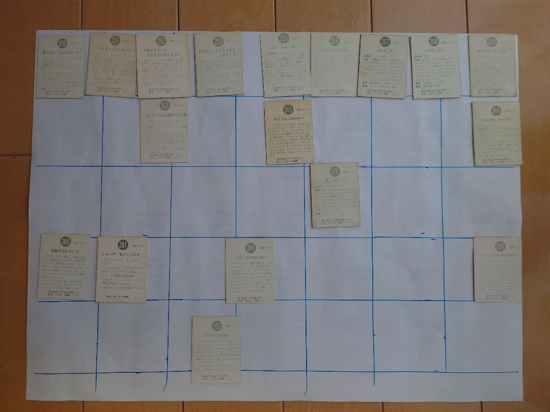 仮面ライダーカード・アルバム　カルビー製菓