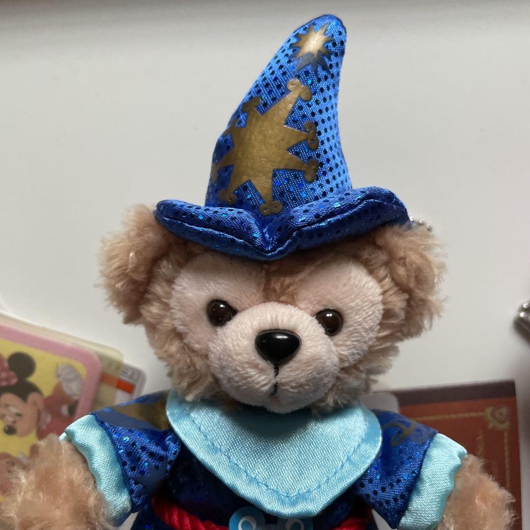 ぬいぐるみバッジ ダッフィー シェリーメイ 2014 ハロウィン 10周年