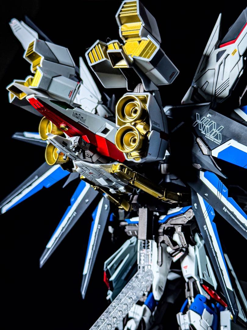 MG1/100 ライジングフリーダムガンダム ゼウスシルエット ミキシング完成品