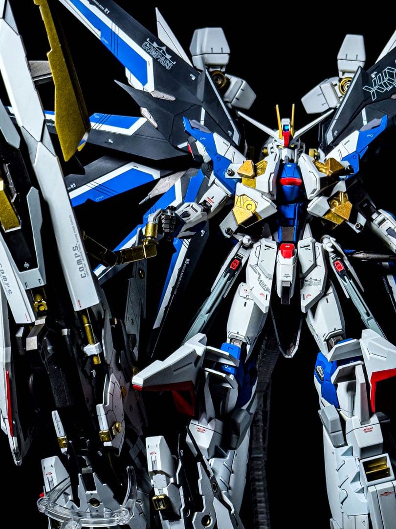 MG1/100 ライジングフリーダムガンダム ゼウスシルエット ミキシング完成品