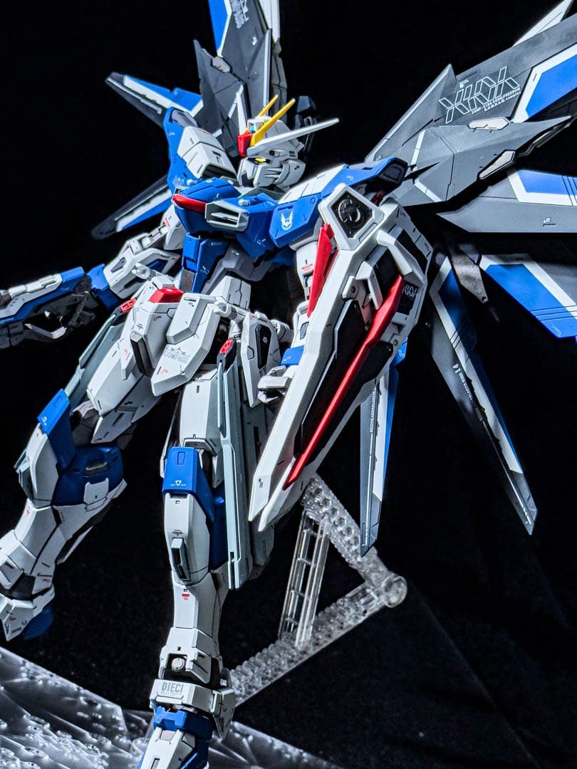 MG1/100 ライジングフリーダムガンダム ゼウスシルエット ミキシング完成品