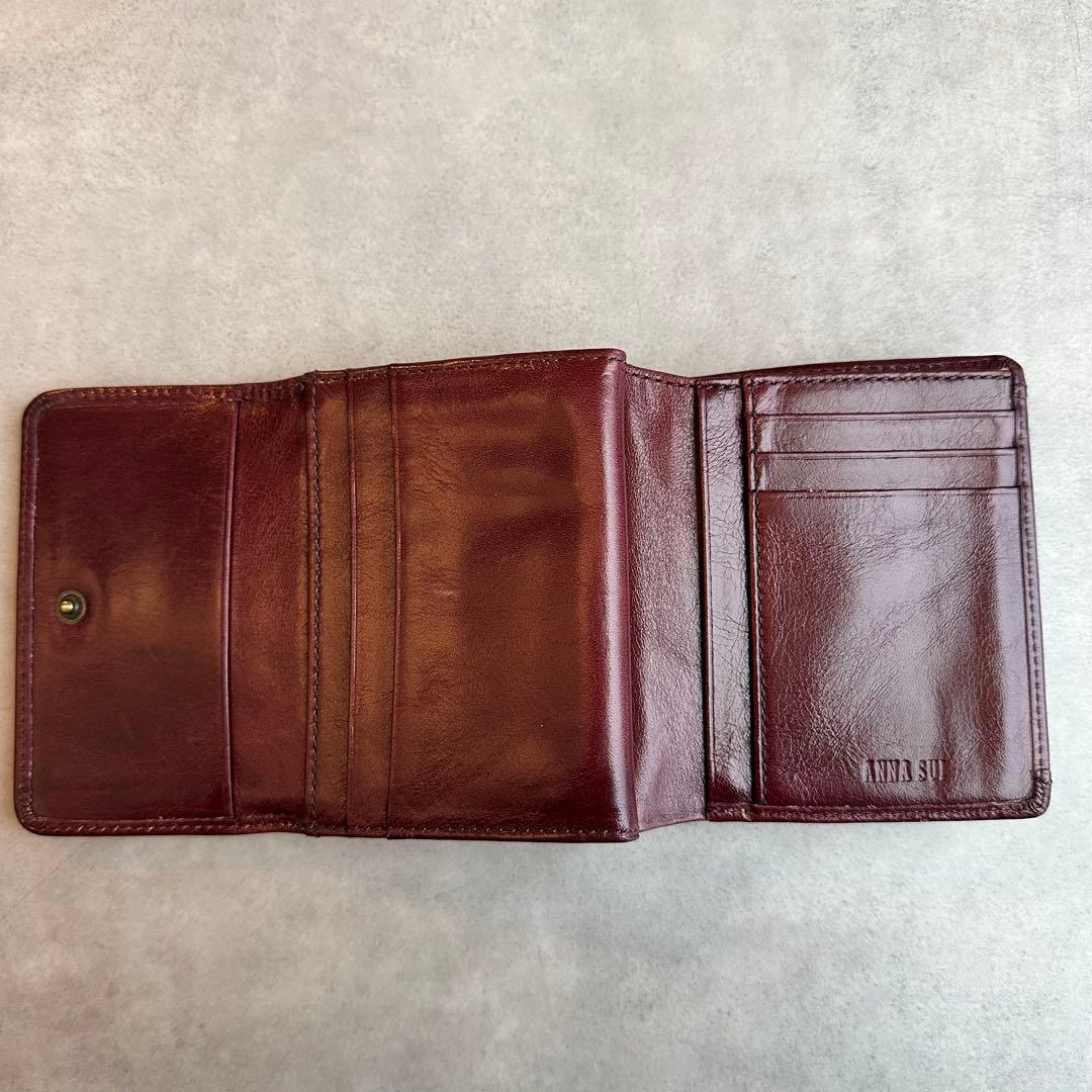 小物 Y2K ANNA SUI Butterfly Gamaguchi wallet