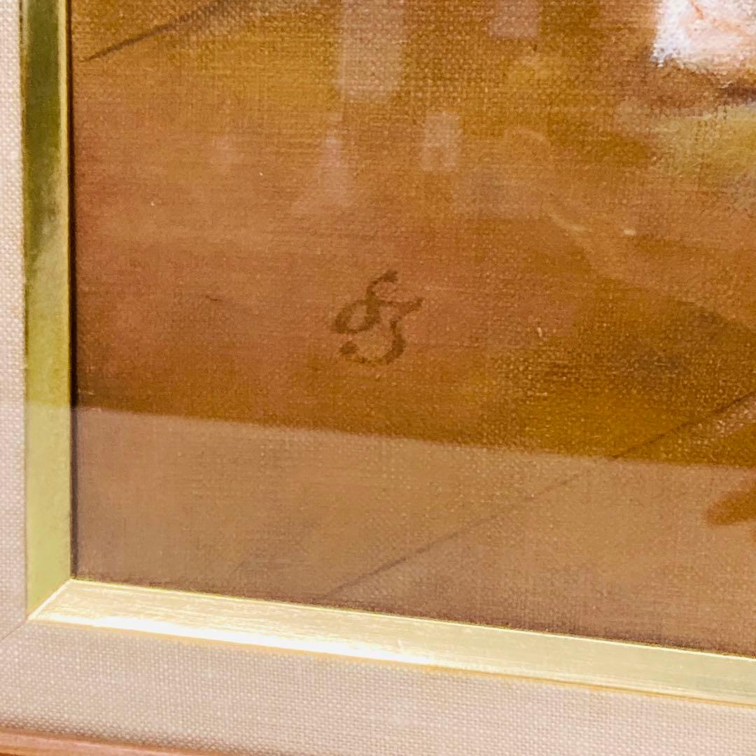 【真作】 洋画 谷俊彦 「踊り子」 谷俊彦 油彩画 サイン有 裏書有