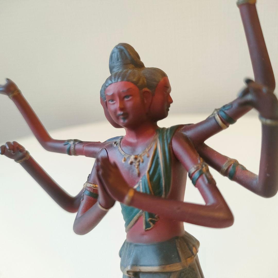 海洋堂　阿修羅像 月光菩薩　フィギュア