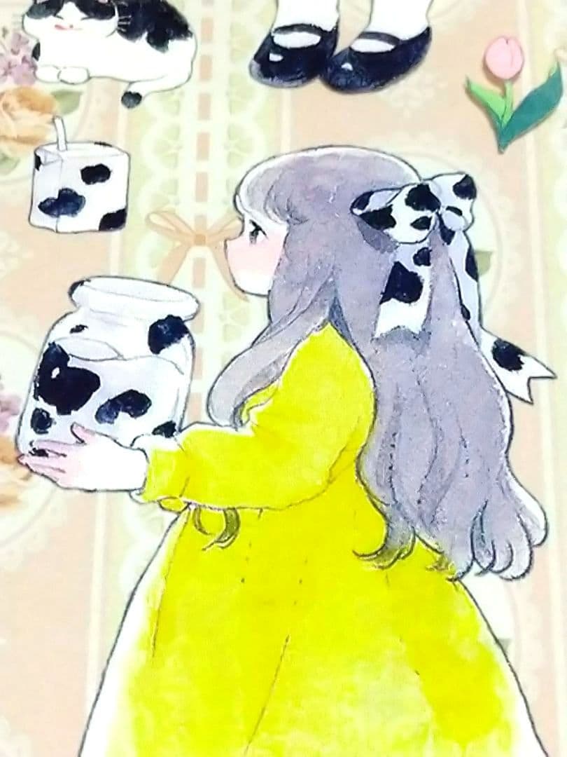 ✩再販✩J509＃牛奶妹妹(PET)吾心切り売り海外人物マステ女の子