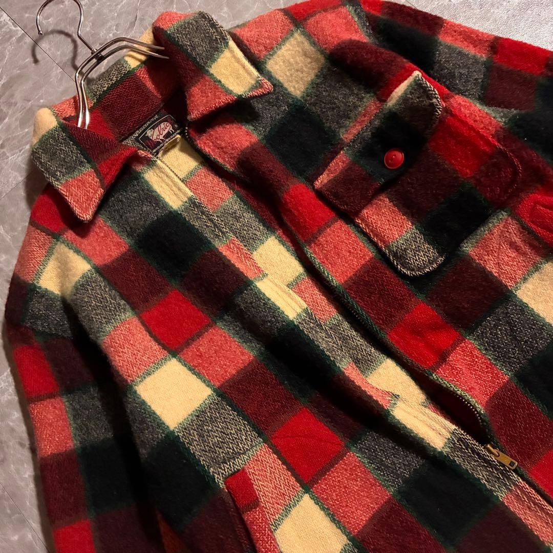 なかちー 50s【希少】Woolrich ヴィンテージ ウールジャケット